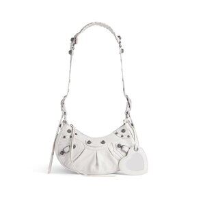 Balenciaga Le Cagole XS Shoulder Bag – White